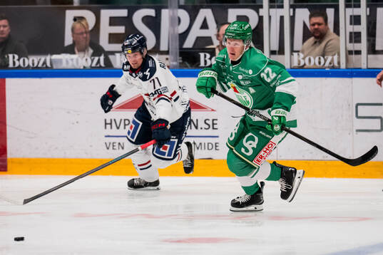 Linköpings Eskild Bakke Olsen och Rögles Fredrik Olofsson