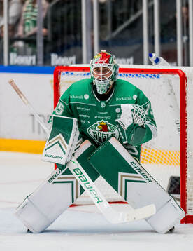 Rögles målvakt Arvid Holm