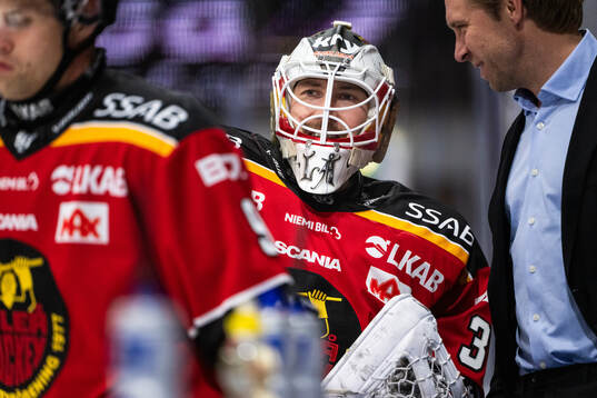Luleås målvakt Joel Lassinantti
