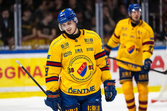 Djurgårdens Håvard Salsten deppar