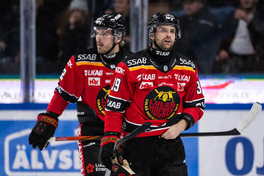 Luleås Oscar Engsund och Pontus Själin