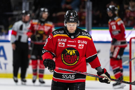 Luleås Heikki Liedes deppar