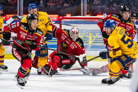 Luleås målvakt Matteus Ward