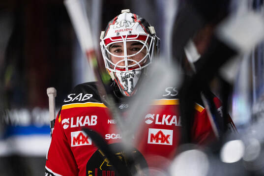 Luleås målvakt Matteus Ward