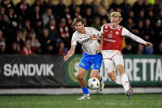 Helsingborgs Wilhelm Loeper och Sandvikens IFs Oskar