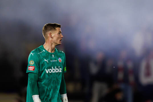 Helsingborgs målvakt Johan Brattberg