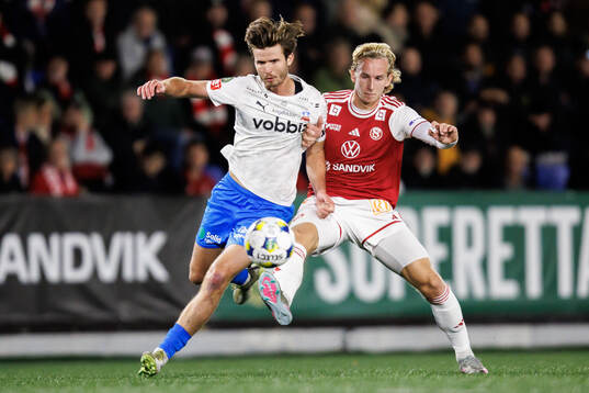 Helsingborgs Wilhelm Loeper och Sandvikens IFs Oskar