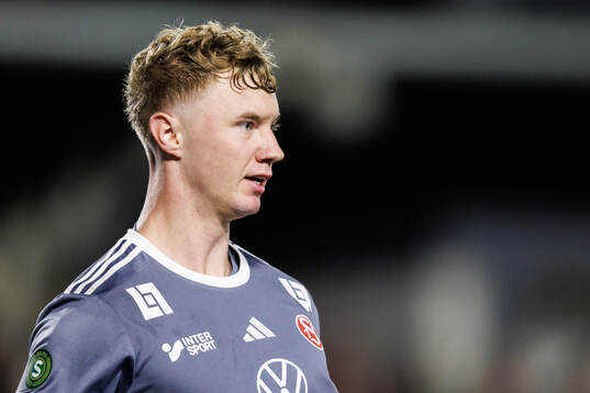 Sandvikens IFs målvakt Otto Lindell