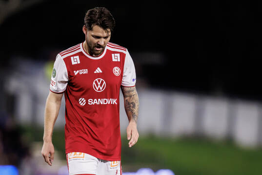 Sandvikens IFs Karl Bohm deppar