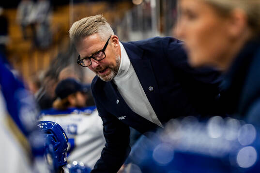 Leksands tränare Johan Hedberg