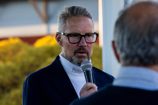 Leksands tränare Johan Hedberg