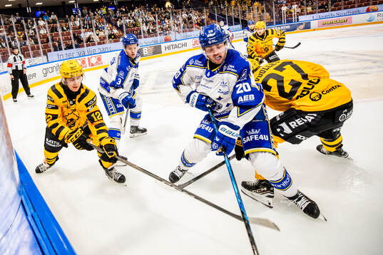 Skellefteås Valter Lindberg och Leksands Nolan Stevens