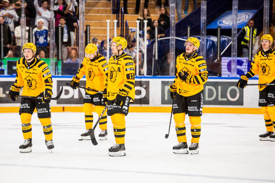 Skellefteås spelarna deppar