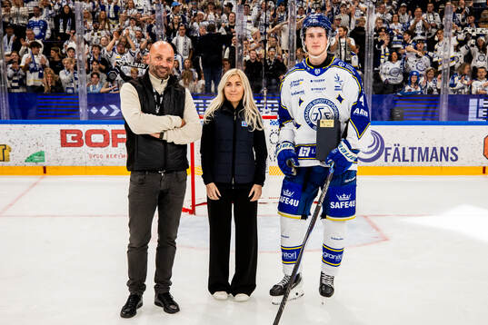 Leksands Tinus Luc Koblar utsedd till matchens lirare av