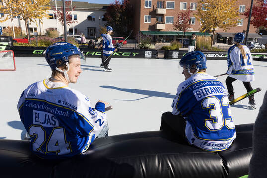 Leksands Arvid Eljas och Olle Strandell