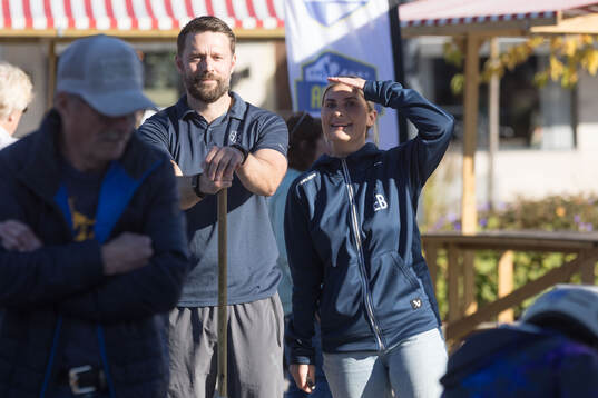 Leksands Jesper Gillerås och Emilia Backman
