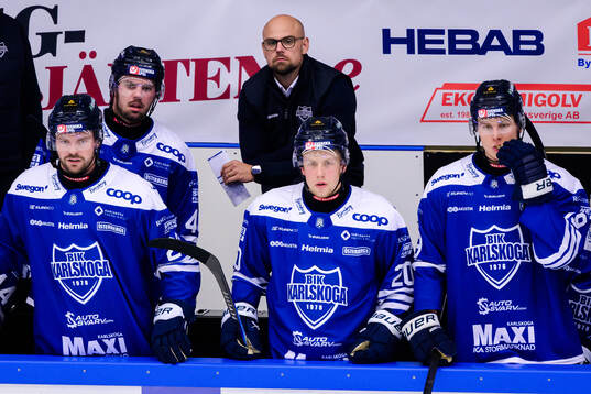 Karlskogas spelare deppar