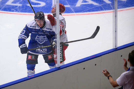 Karlskogas Hampus Plato och Moras Connor MacEachern
