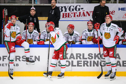 Moras Marcus Karlström och Gustav Olhaver deppar