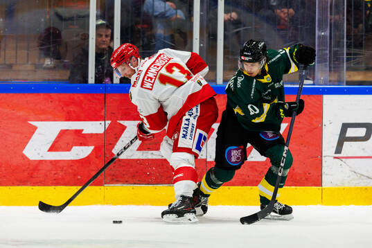 Troja/Ljungbys Axel Wemmenborn och Östersunds Oliver