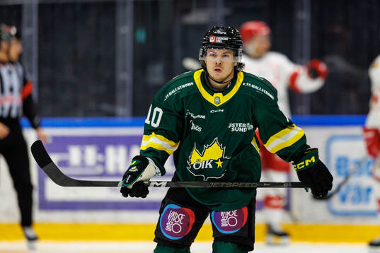 Östersunds Oliver Kandergård deppar