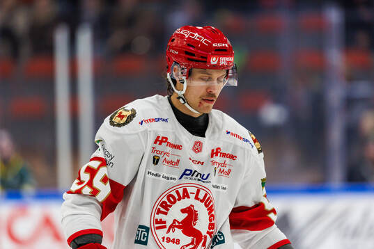 Troja/Ljungbys Zachary Wytinck deppar