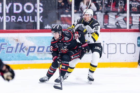 Nybros Elias Stenman och Västerås Jimmie Jansson Lorek