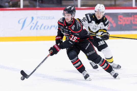 Nybros Elias Stenman och Västerås Svante Sjödin