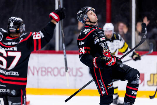 Nybros Hampus Eriksson jublar