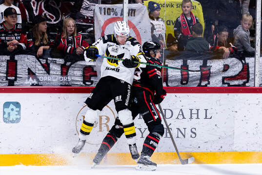 Västerås Carl Jakobsson och Nybros Felix Olsson