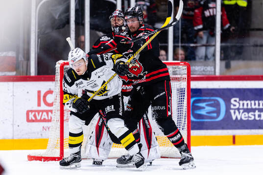 Västerås Malte Sjögren och Nybros Jesper Mångs