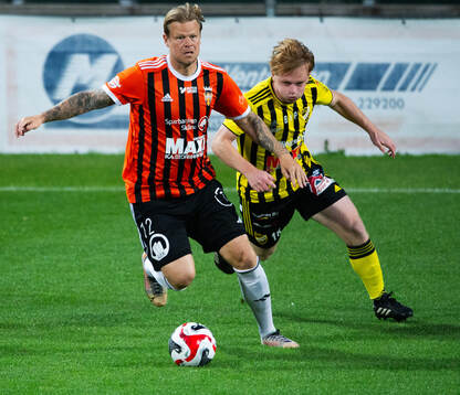 IFK Hässleholms Max Persson och Kristianstads David