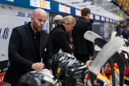 Brynäs tränare Filip Eriksson