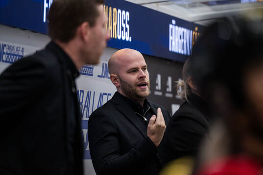 Brynäs tränare Filip Eriksson