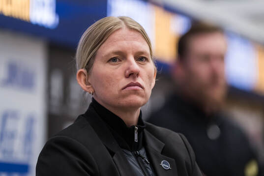 Brynäs assisterande tränare Josefine Jakobsen