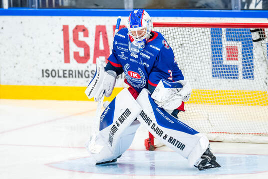 Oskarshamns målvakt Olof Glifford