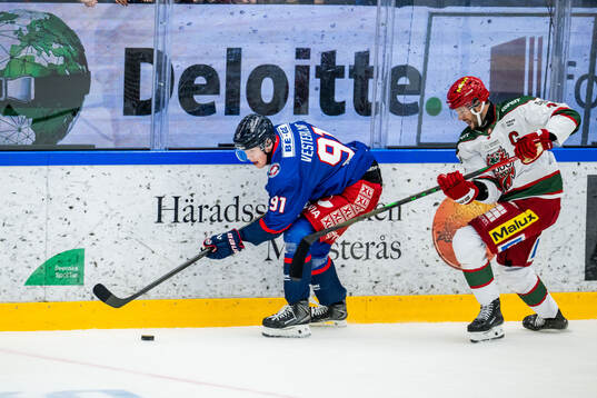 Oskarshamns Lukas Vesterlund och Modos David Rundblad