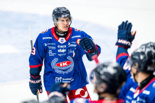 Oskarshamns Filiph Engsund jublar