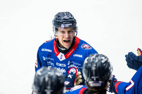 Oskarshamns Filiph Engsund jublar
