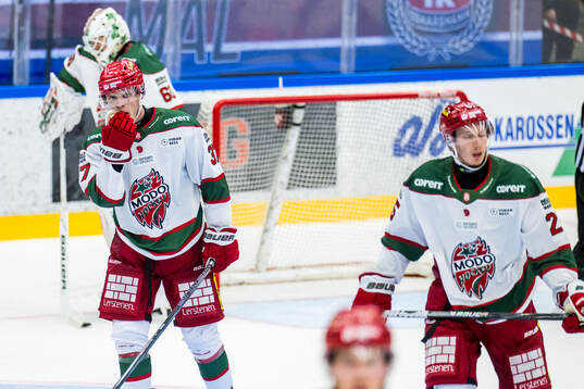 Modos Viktor Persson och Carl Mattsson deppar
