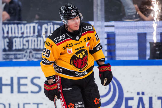 Luleås Erik Gustafsson deppar