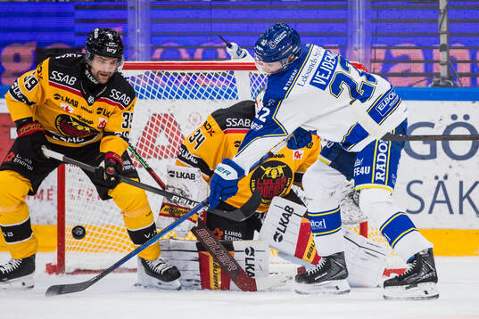 Luleås Pontus Själin och Leksands Lukas Vejdemo