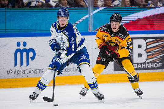 Leksands Tinus Luc Koblar och Luleås Pontus Andreasson