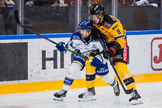 Leksands Michael Lindqvist och Luleås William Håkansson