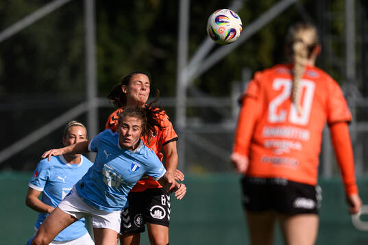 Malmö FFs Matilda Kristell och Kristianstads Alexandra