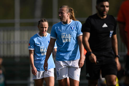 Malmö FFs Miljana Ivanovic deppar