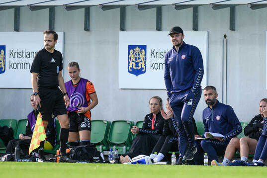 Kristianstads tränare Daniel Angergård