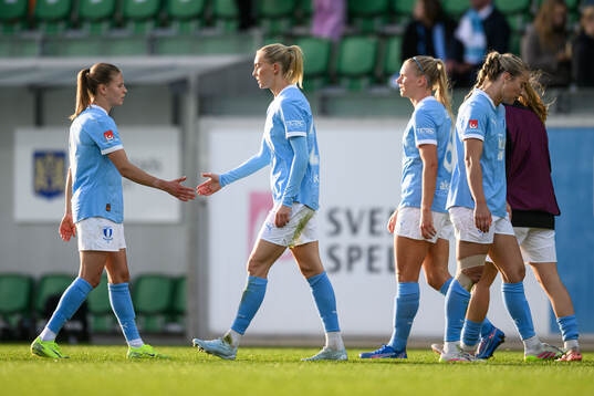 Malmö FFs Beatrice Persson deppar
