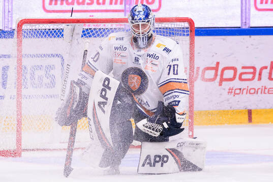 Växjös målvakt Adam Åhman