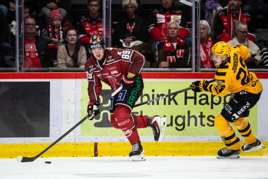 Örebros Patrik Karlkvist och Luleås Erik Gustafsson